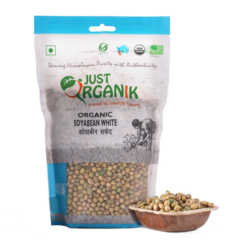 Orgenik: Soyabean White from brand Just Organik