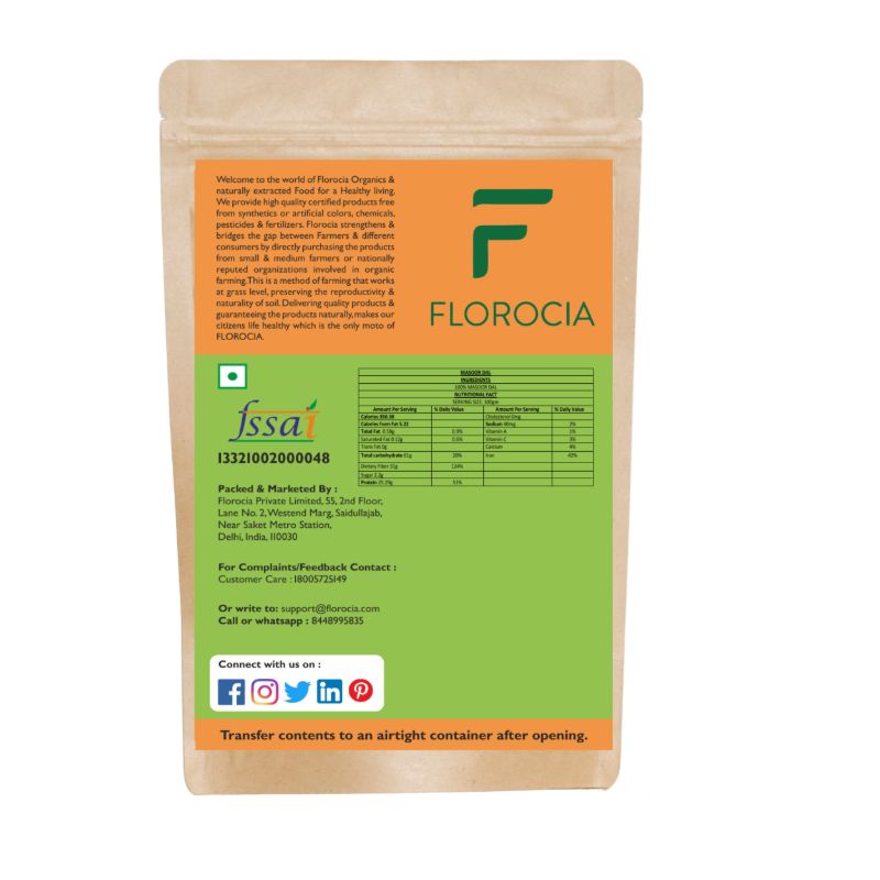 Orgenik: Masoor Dal Split from brand Florocia