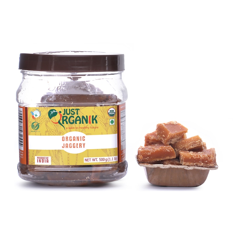 Orgenik: Jaggery (Gur) from brand Just Organik