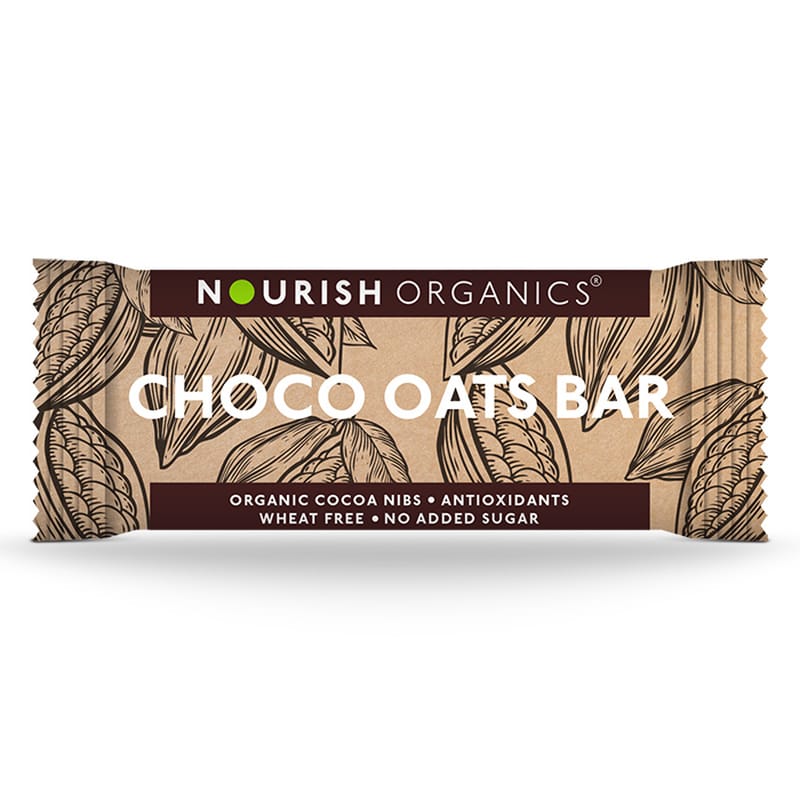 Orgenik: Shop Choco Oats Bar (Pack of 6) from the brand Nourish Organics