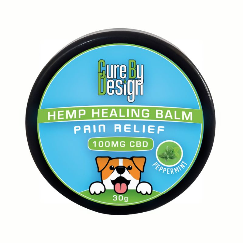 Orgenik: Hemp Healing Balm - Pain Relief 100mg CBD for Pets from the brand Cure By Design