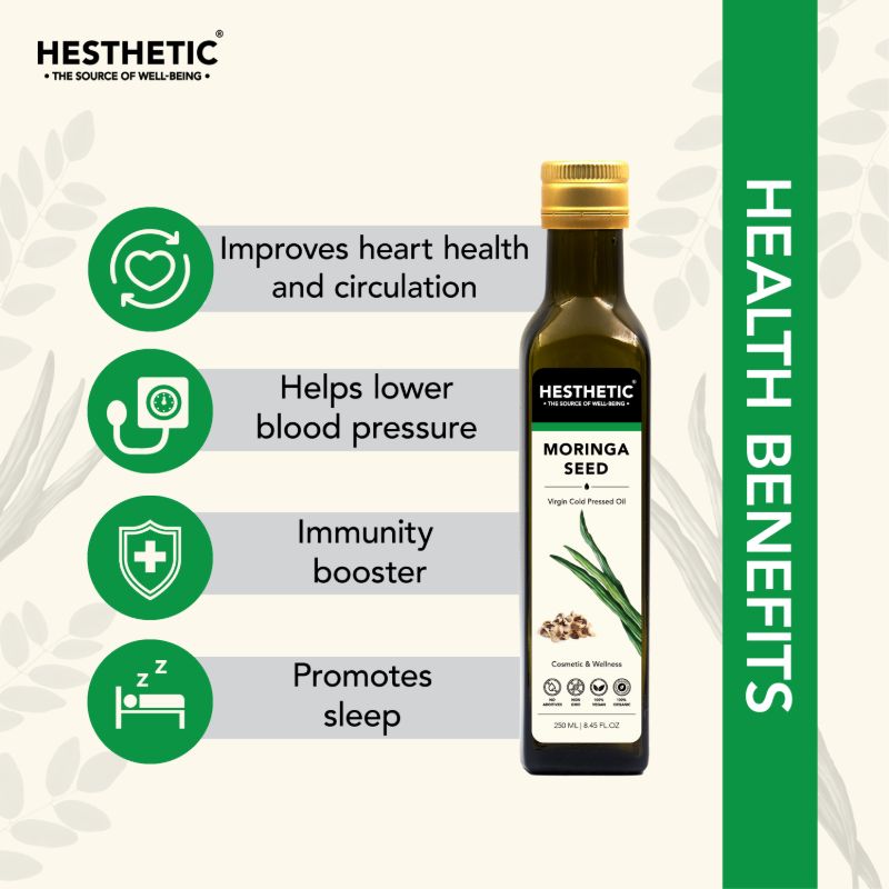 Orgenik: Organic Virgin Cold-Pressed Moringa Seed Oil from the brand Hesthetic