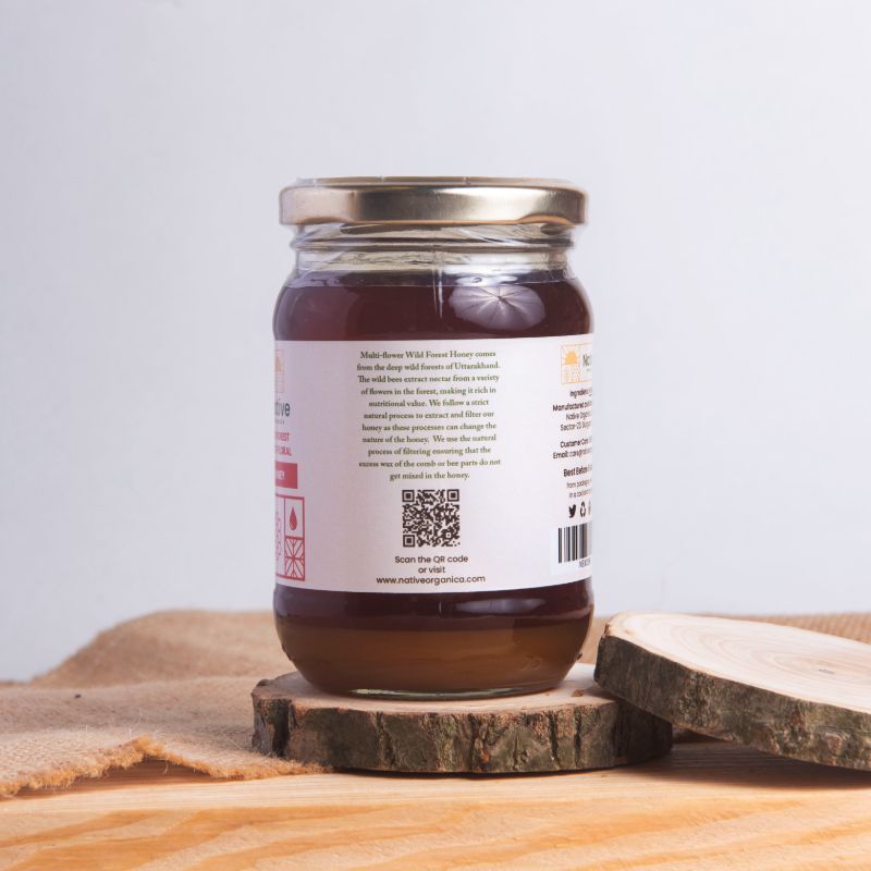 Orgenik: Wild Forest Multi Floral Honey from the brand Native Organica 