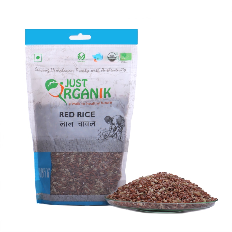 Orgenik: Red Rice from brand Just Organik