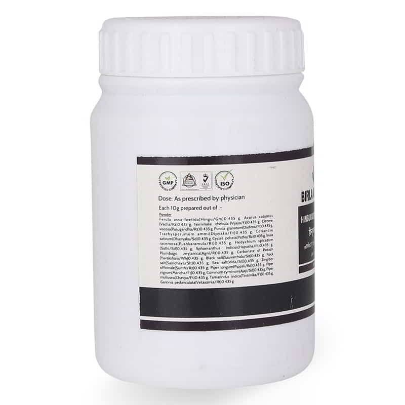 Orgenik: Shop Hinguvachadi Churnam Powder - Digestive Relief from the brand Birla Ayurveda