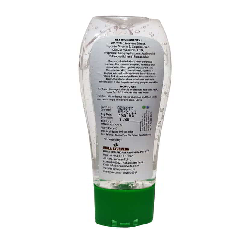 Orgenik: Shop Aloe Vera Gel - Moisturizing Skin Care from the brand Birla Ayurveda