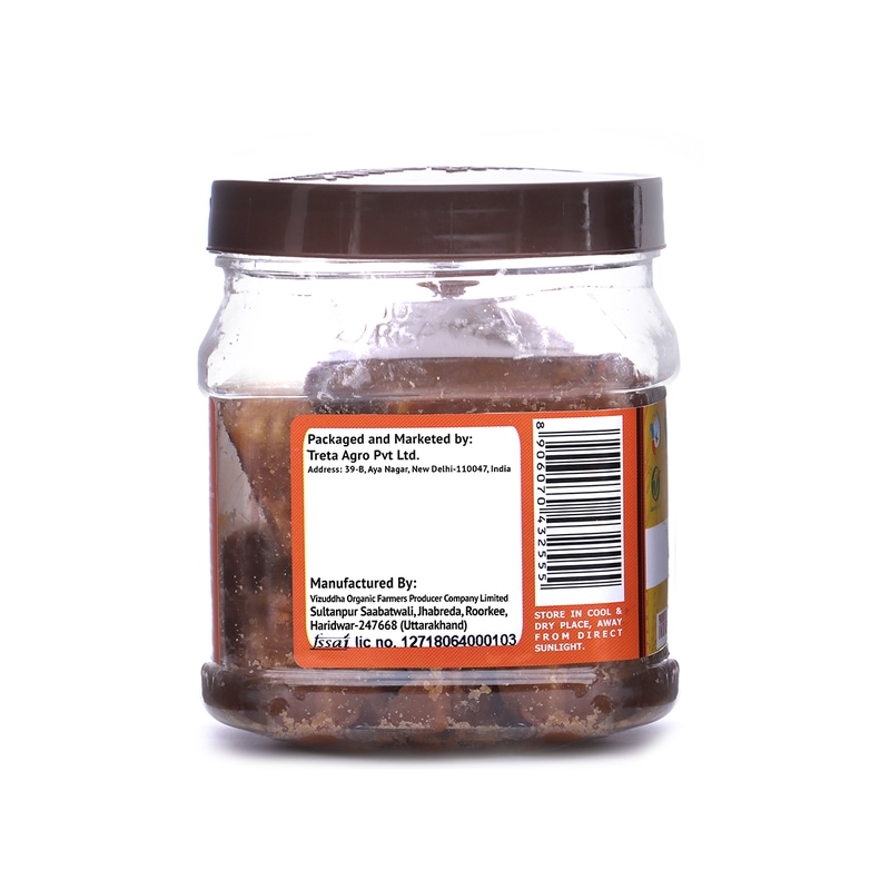 Orgenik: Jaggery (Gur) from brand Just Organik