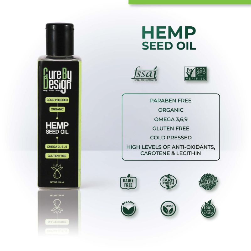 Orgenik: Hemp Seed Oil from the brand Cure By Design