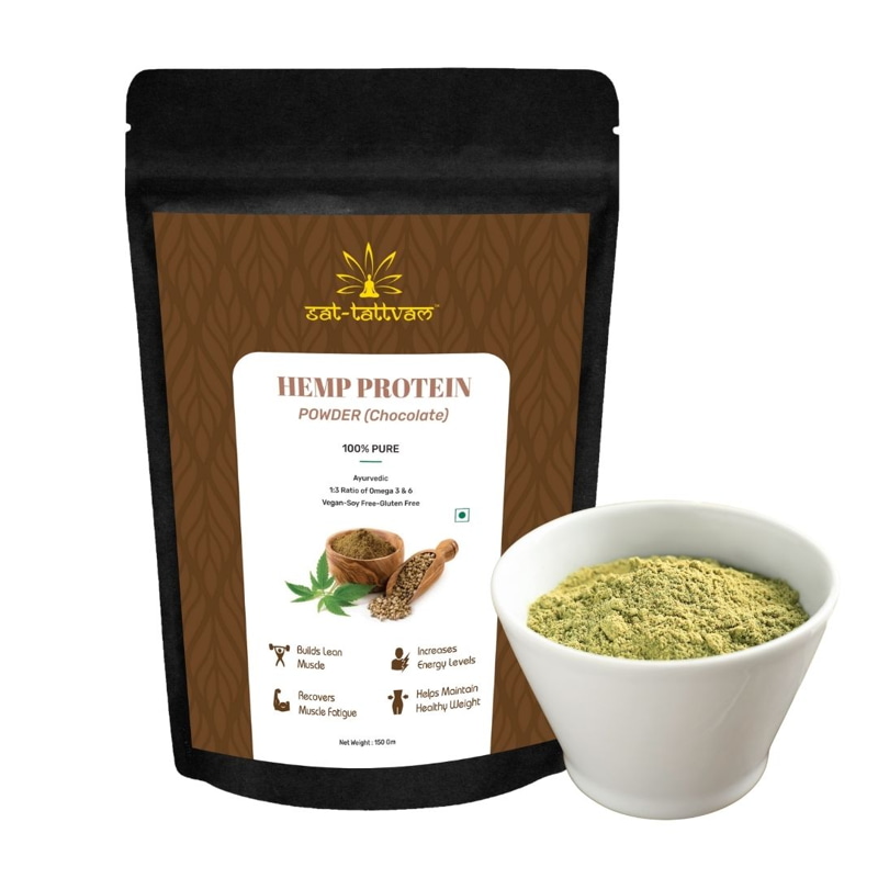 HempProteinPowderChocolateSatTattvam