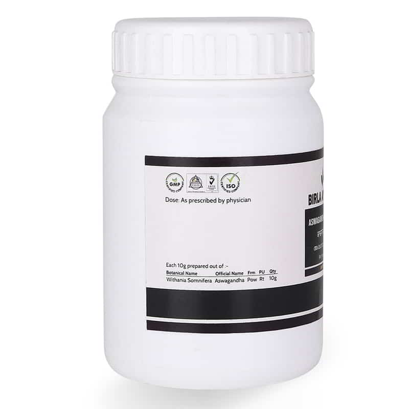 Orgenik: Shop Ashwagandha Churnam Powder - Boost Stamina & Relieve Stress from the brand Birla Ayurveda