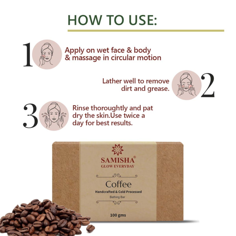 Orgenik: Shop Organic Coffee Deep Exfoliating Bath Bar from brand Samisha