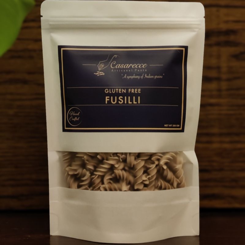 Orgenik: Gluten Free Fusilli from brand Casarecce Artisanal Pasta