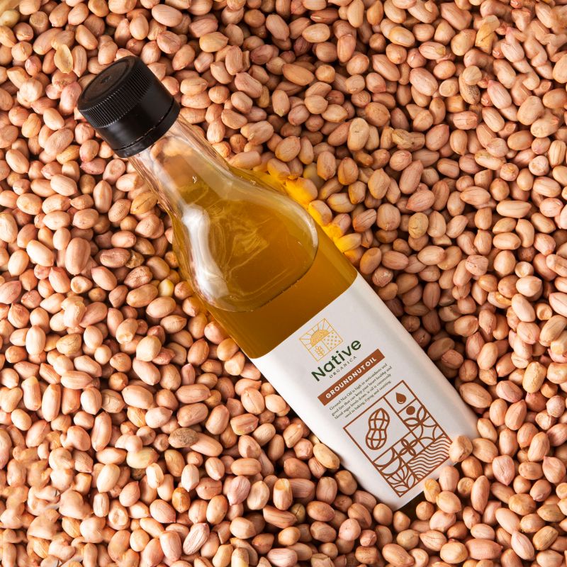 Orgenik: Cold Pressed Ground Nut Oil from the brand Native Organica 
