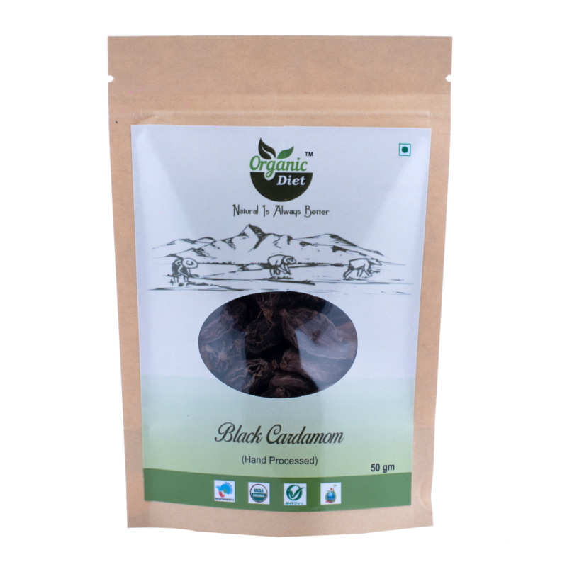 Buy Organic Black Cardamom (Badi Elaichi) From The Brand Organic Diet ...