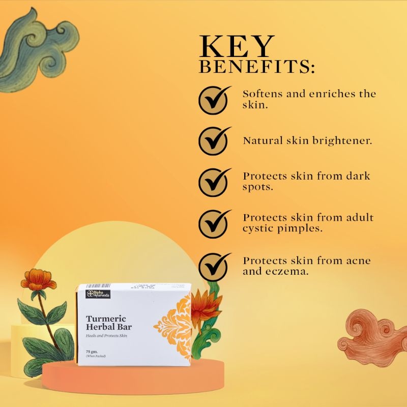 Orgenik: Turmeric Herbal Bar from brand Bipha Ayurveda