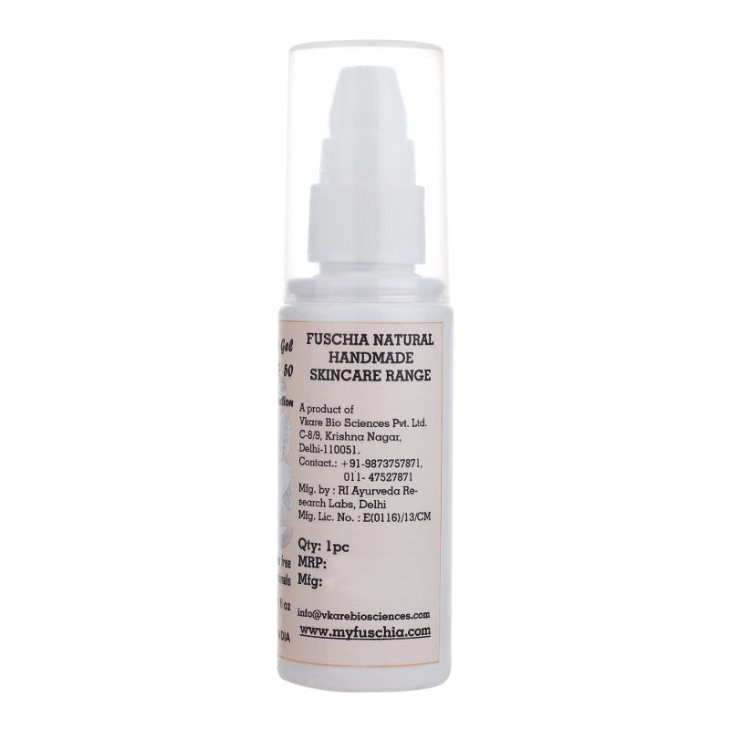 Orgenik: Fuschia SPF-50 Sunscreen Matte Gel from the brand Fuschia 