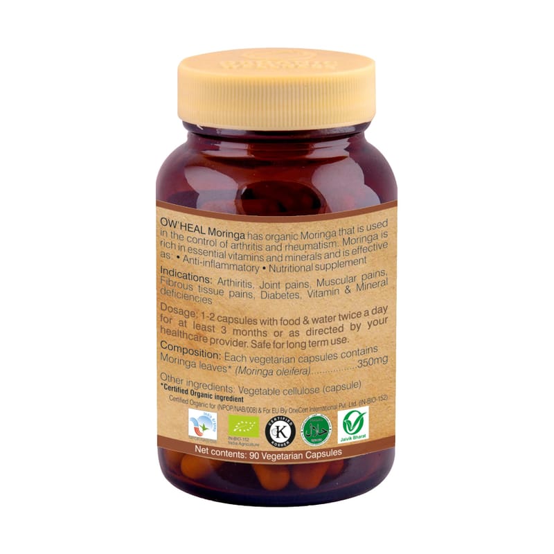 Orgenik: Shop Moringa 90 Capsules from the brand Organic Wellness