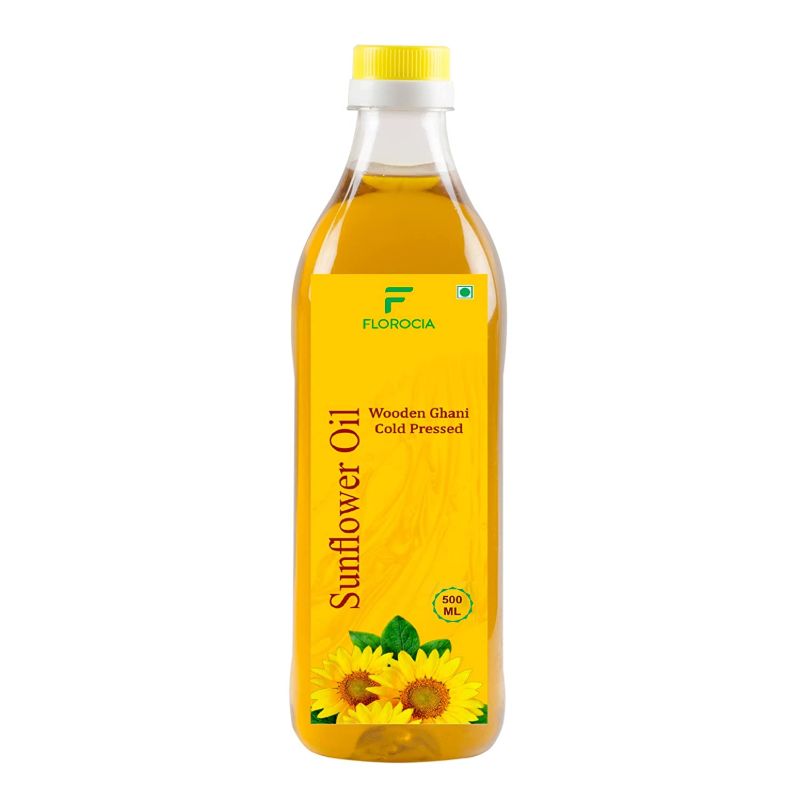 Orgenik: Cold Pressed Sunflower Oil (Plastic Bottle) from brand Florocia