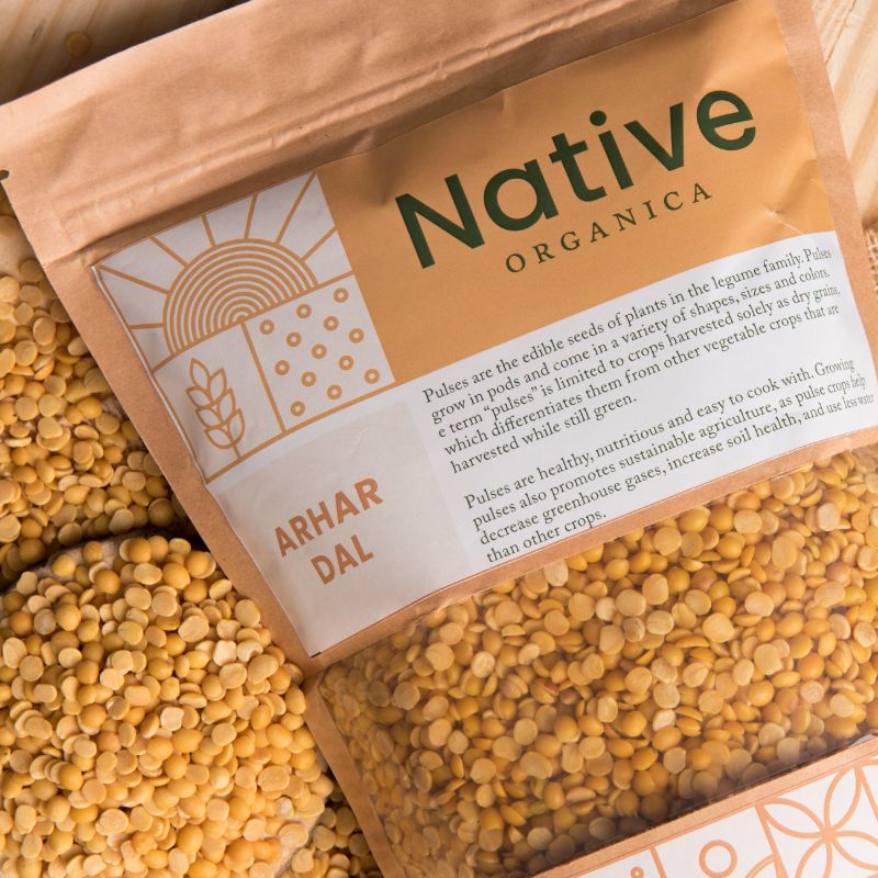 Orgenik: Arhar Dal from the brand Native Organica 