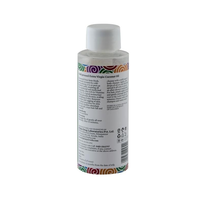 Orgenik: Cold Pressed Extra Virgin Coconut Oil from brand Bipha Ayurveda
