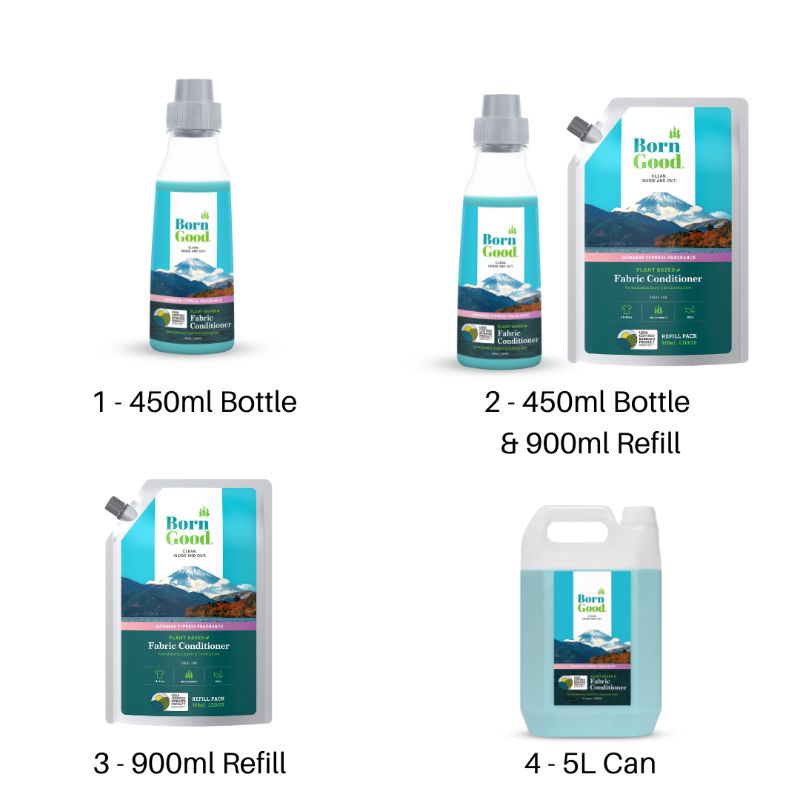 Orgenik: Plant Based Fabric Conditioner from brand Born Good