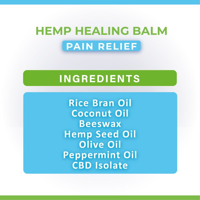 Orgenik: Hemp Healing Balm - Pain Relief 100mg CBD for Pets from the brand Cure By Design