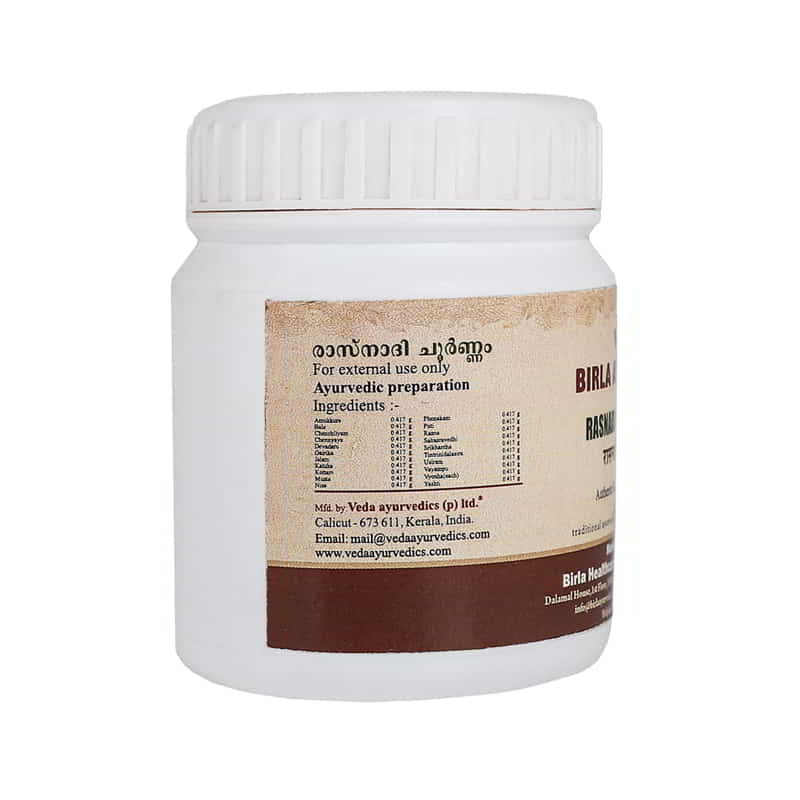 Orgenik: Shop Rasnadi Churnam Powder - Headache Relief Powder from the brand Birla Ayurveda