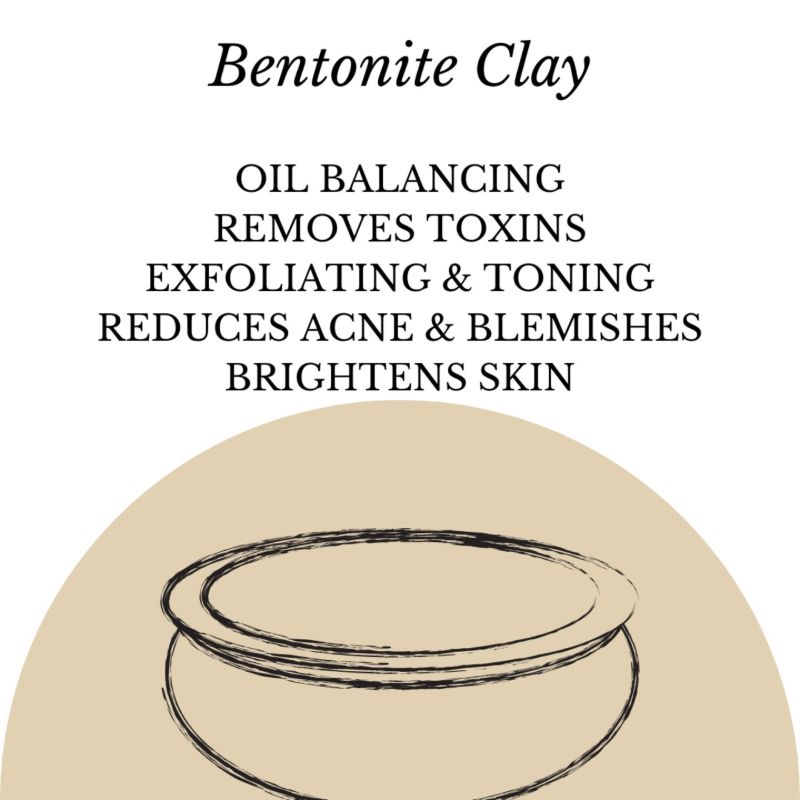 Orgenik: Bentonite Clay Natural Handmade Herbal Soap from the brand Fuschia 