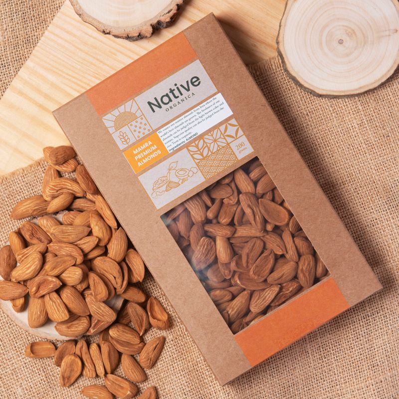 Orgenik: Almonds Irani Mamra - Premium from the brand Native Organica
