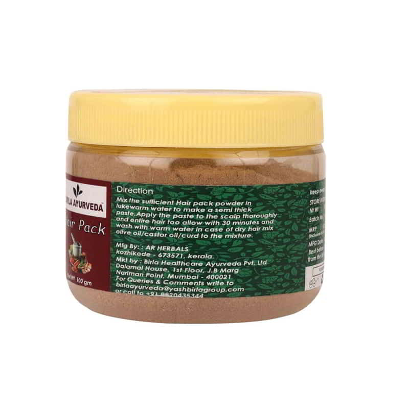 Orgenik: Shop Herbal Hair Pack - Nourishing Scalp Treatment from the brand Birla Ayurveda
