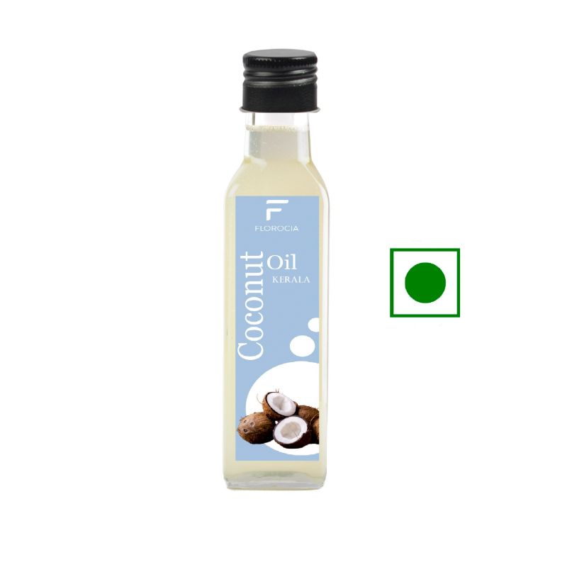 Orgenik: Cold Pressed Coconut Oil (Glass Bottle) from brand Florocia