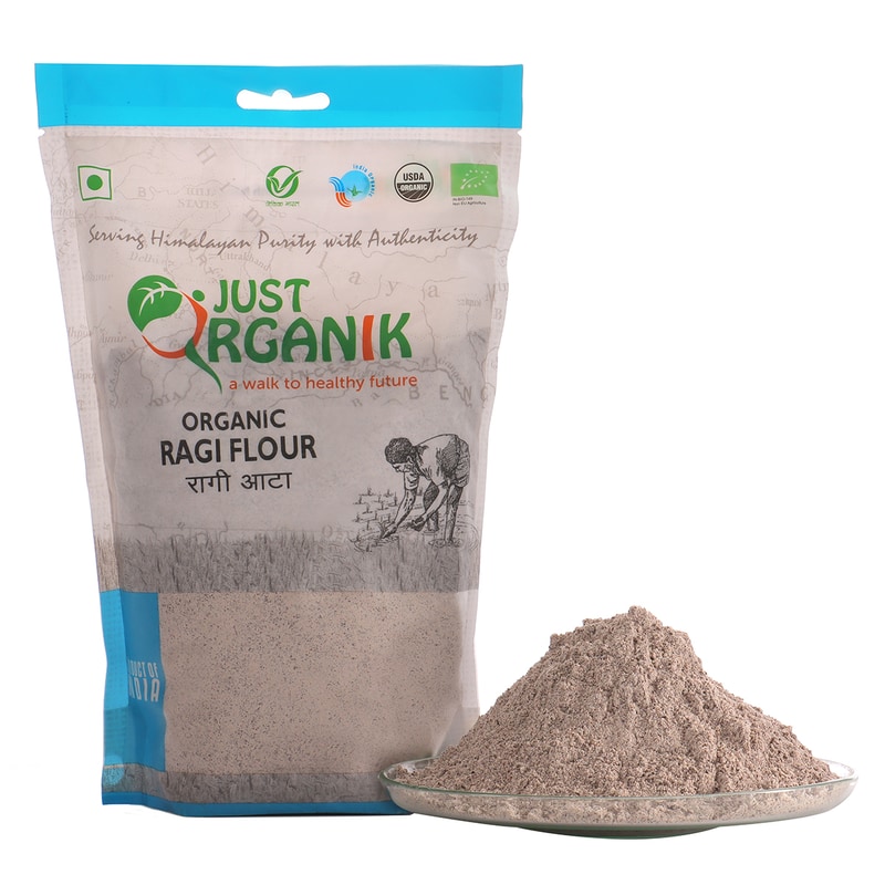 Orgenik: Ragi Flour from brand Just Organik