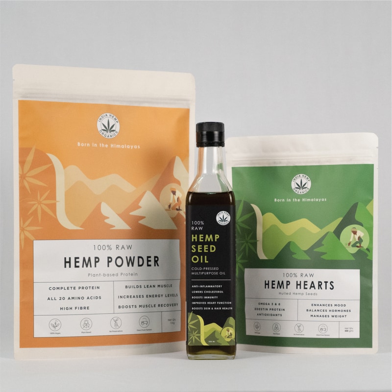 Orgenik: Shop Mega Value Pack (Hemp Protein Powder - 1kg