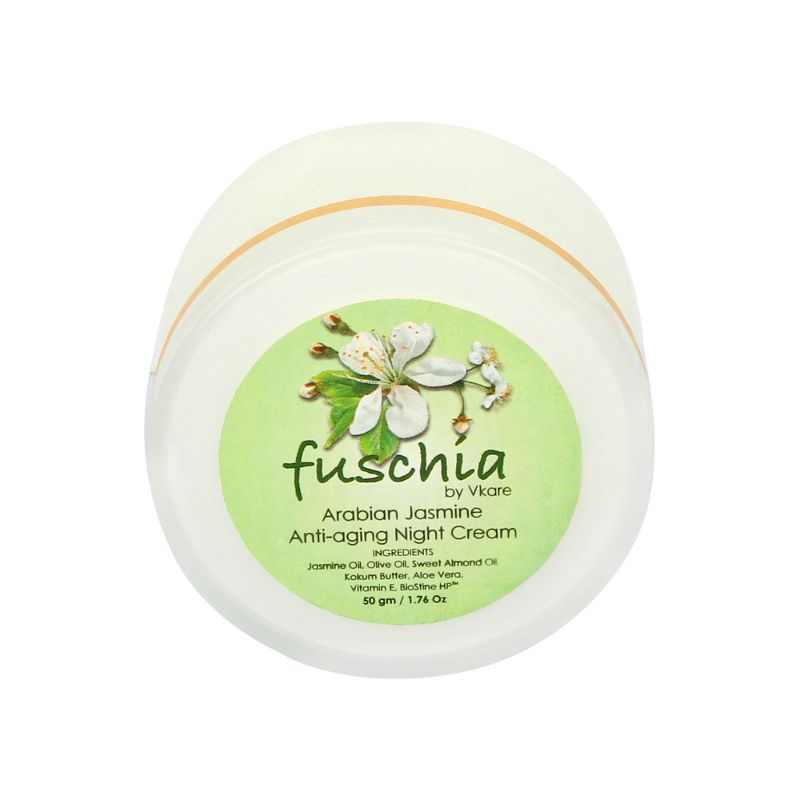 Orgenik: Arabian Jasmine Anti - Ageing Night Cream from the brand Fuschia 