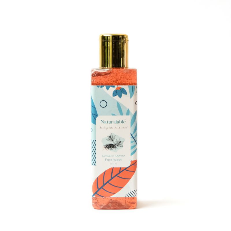 Orgenik: Turmeric Saffron Face Wash from the brand Naturalable