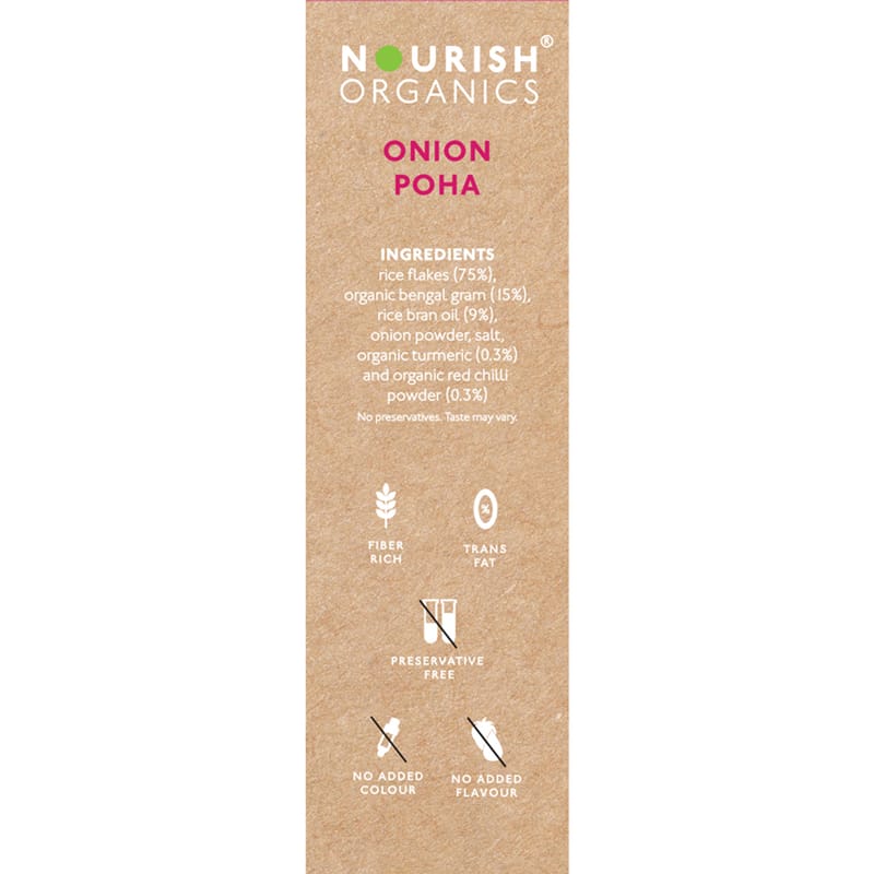 Orgenik: Shop Onion Poha from the brand Nourish Organics
