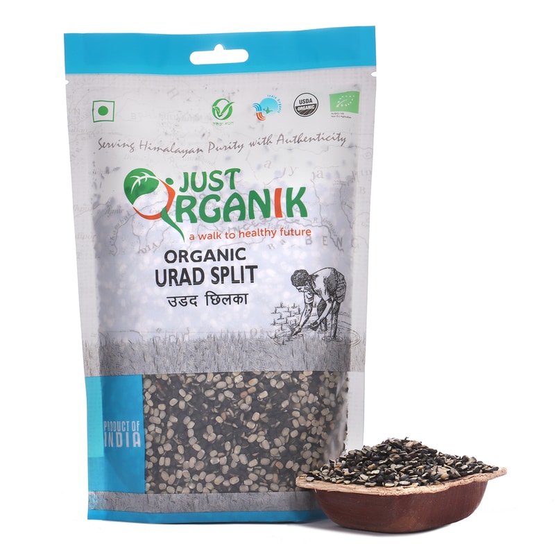Orgenik: Urad Split Chhilka from brand Just Organik