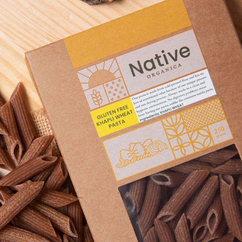 Orgenik: Organic Whole Grain Pasta (Khapli Wheat) from the brand Native Organica 