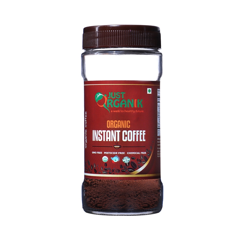 Orgenik: Instant Coffee from brand Just Organik