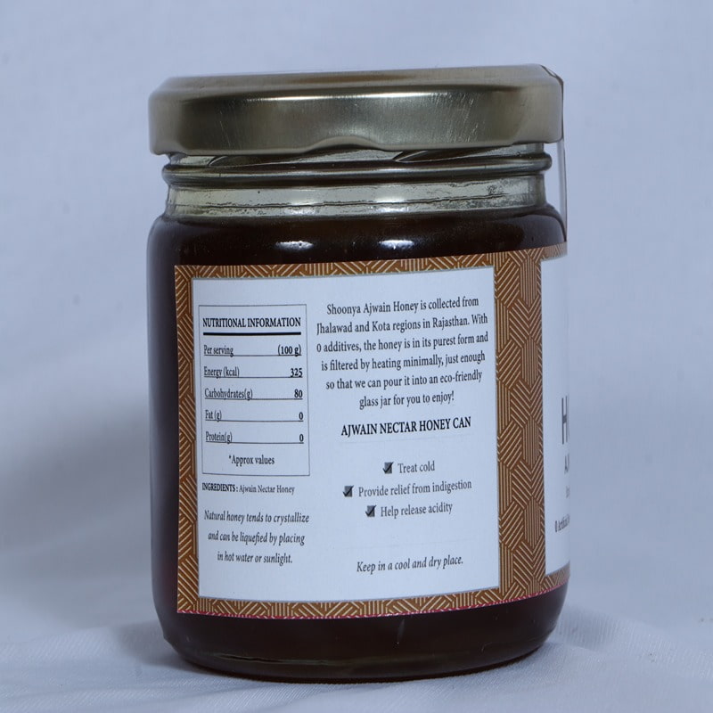 Orgenik: Shop Organic Ajwain Honey from brand Shoonya