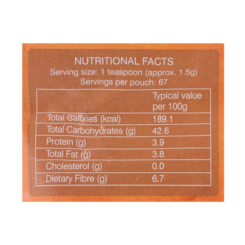 Orgenik: Shop Cinnamon Cleanse 100 g Zipper Pack from the brand Organic Wellness