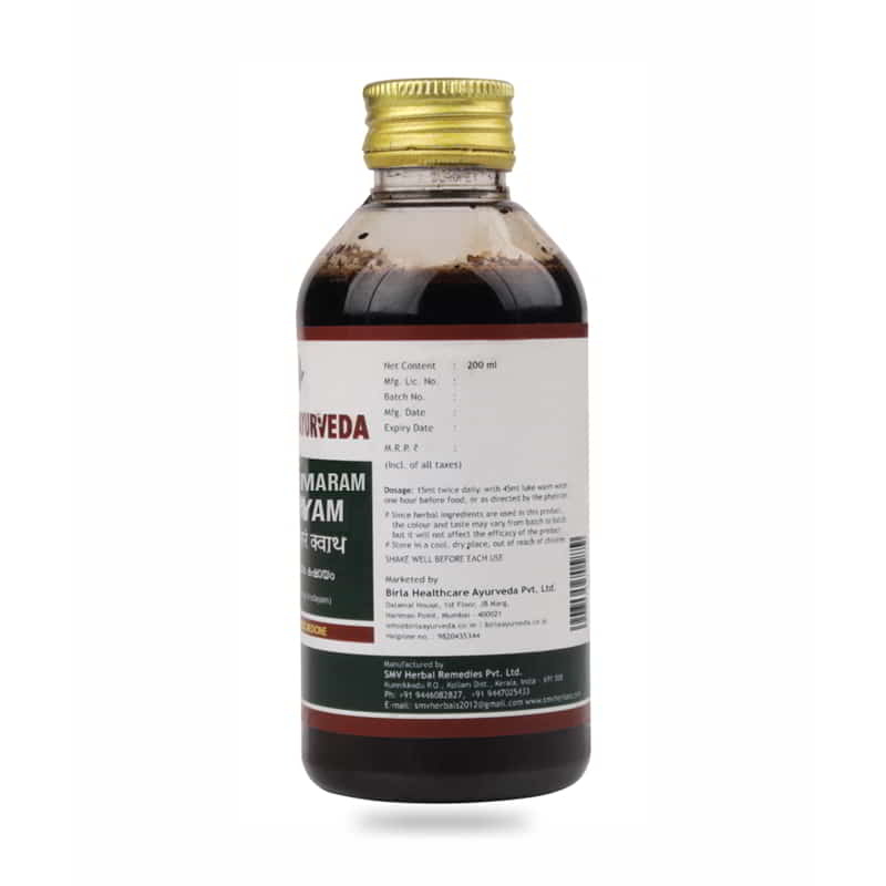 Orgenik: Shop Sukumaram Kashayam - Gynecological Relief & Fertility Support from the brand Birla Ayurveda