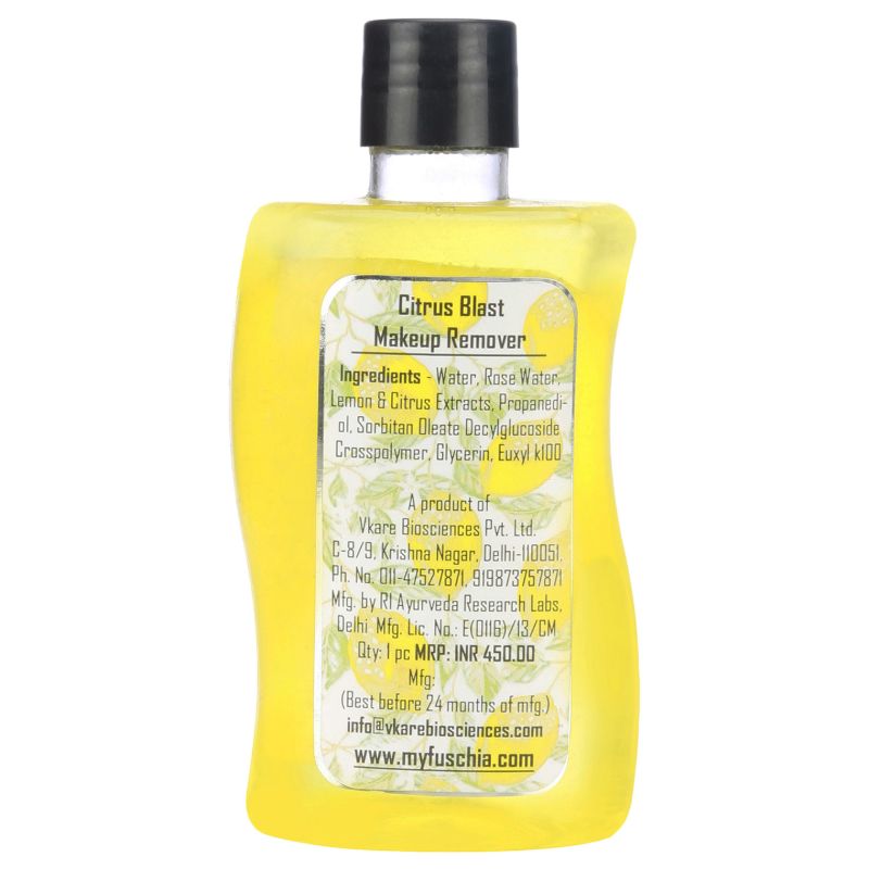 Orgenik: Make-up Remover Citrus Blast from the brand Fuschia 