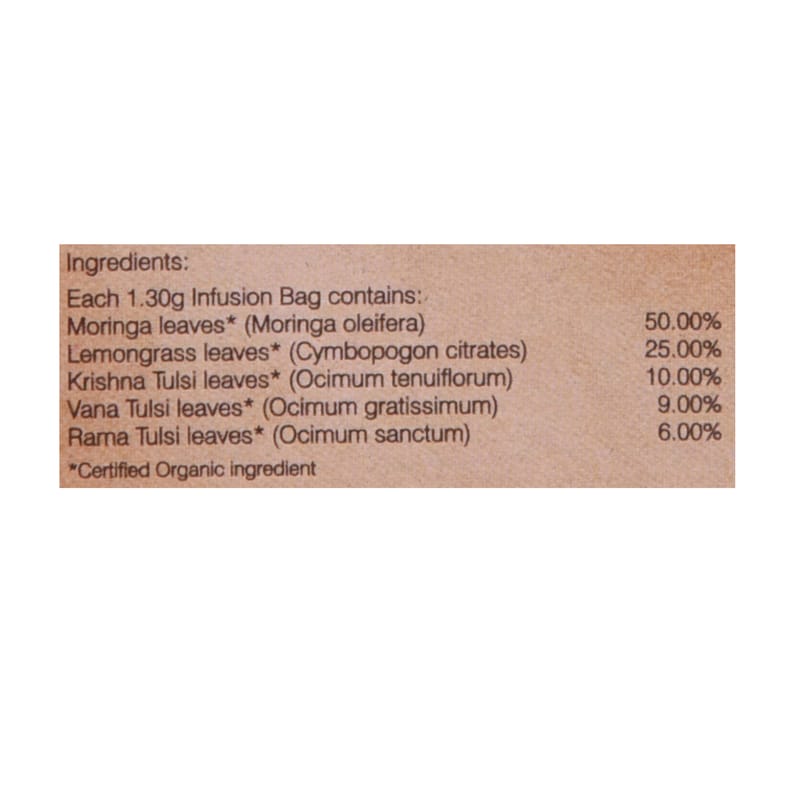 Orgenik: Shop Tulsi Moringa 25 Teabags from the brand Organic Wellness