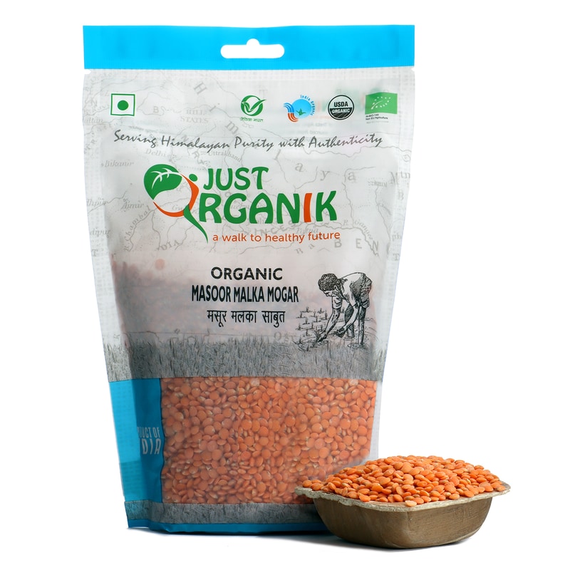 Orgenik: Masoor Malka Mogar from brand Just Organik