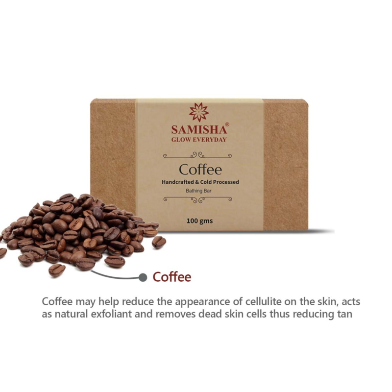 Orgenik: Shop Organic Coffee Deep Exfoliating Bath Bar from brand Samisha
