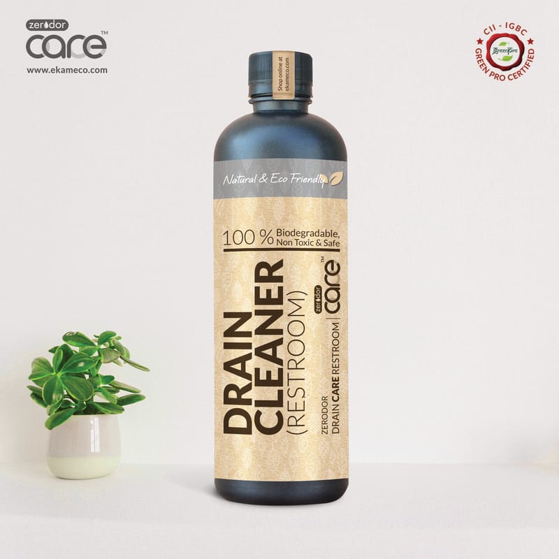 Orgenik: Shop Natural Drain Cleaner for Toilets 400 ml from the brand Zerodor Care