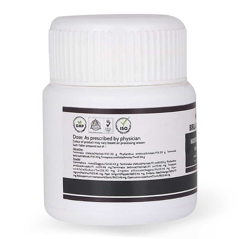 Orgenik: Shop Kaisora Gulgulu Tablets - Blood Purifier & Pain Relief from the brand Birla Ayurveda