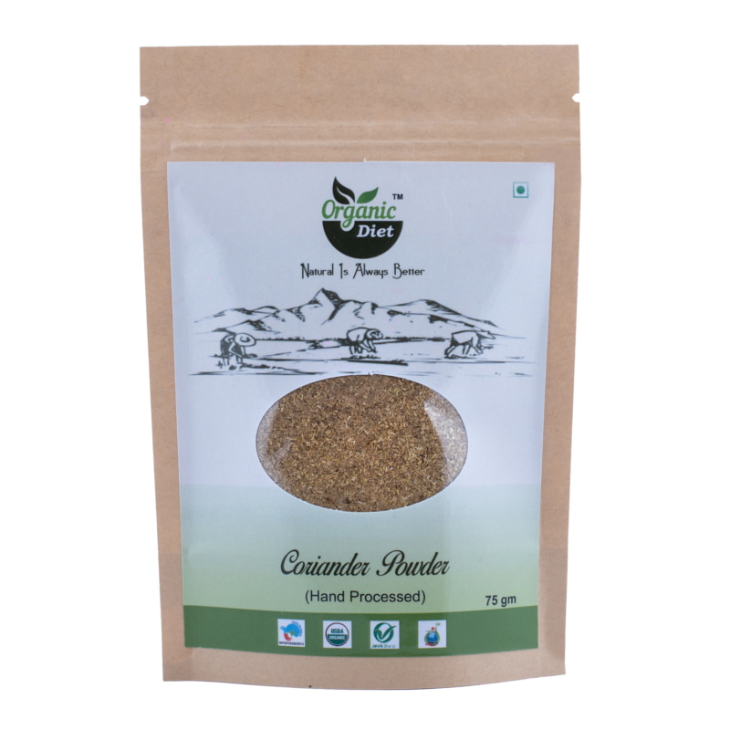 Orgenik: Shop Organic Coriander Powder(Dhania Powder) from the brand Organic Diet