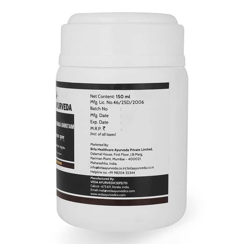 Orgenik: Shop Mahathikthaka Ghritam - Immune Support & Skin Care from the brand Birla Ayurveda